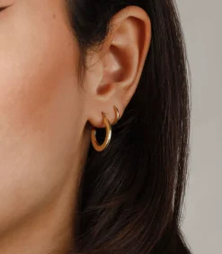 MES BIJOUX Oorbellen Geel goud gold Online