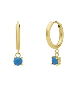 Lucardi Oorbellen Staal gold Online