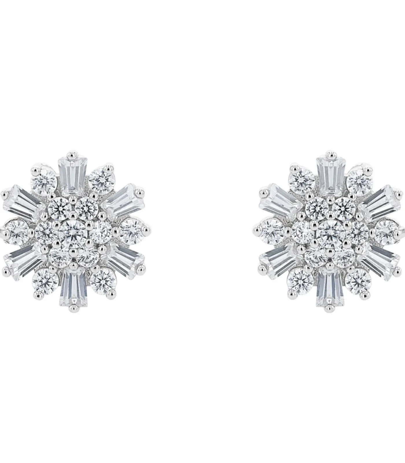 Amor Oorbellen voor dames, 925 Sterling zilver, zirkonia synth. silver Discount