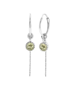 Lucardi Oorbellen Zilver - Goudkleurig silver Best
