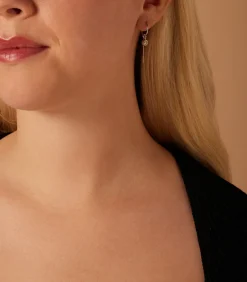 Lucardi Oorbellen Zilver - Goudkleurig silver Best