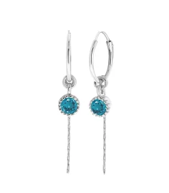 Lucardi Oorbellen Zilver - Goudkleurig silver Outlet