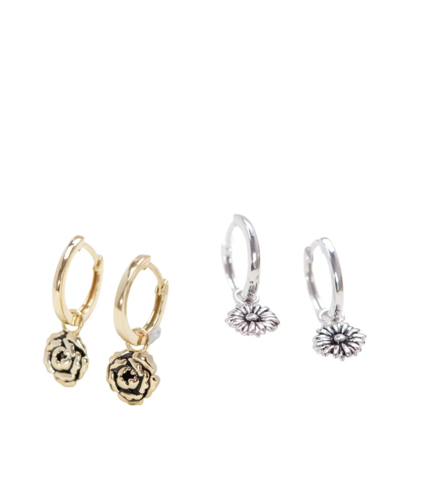Lucardi Oorbellen Zilver - Zilverkleurig silver Outlet