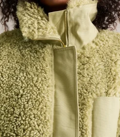 Marc O’Polo DENIM Outdoorjas oversized green Best