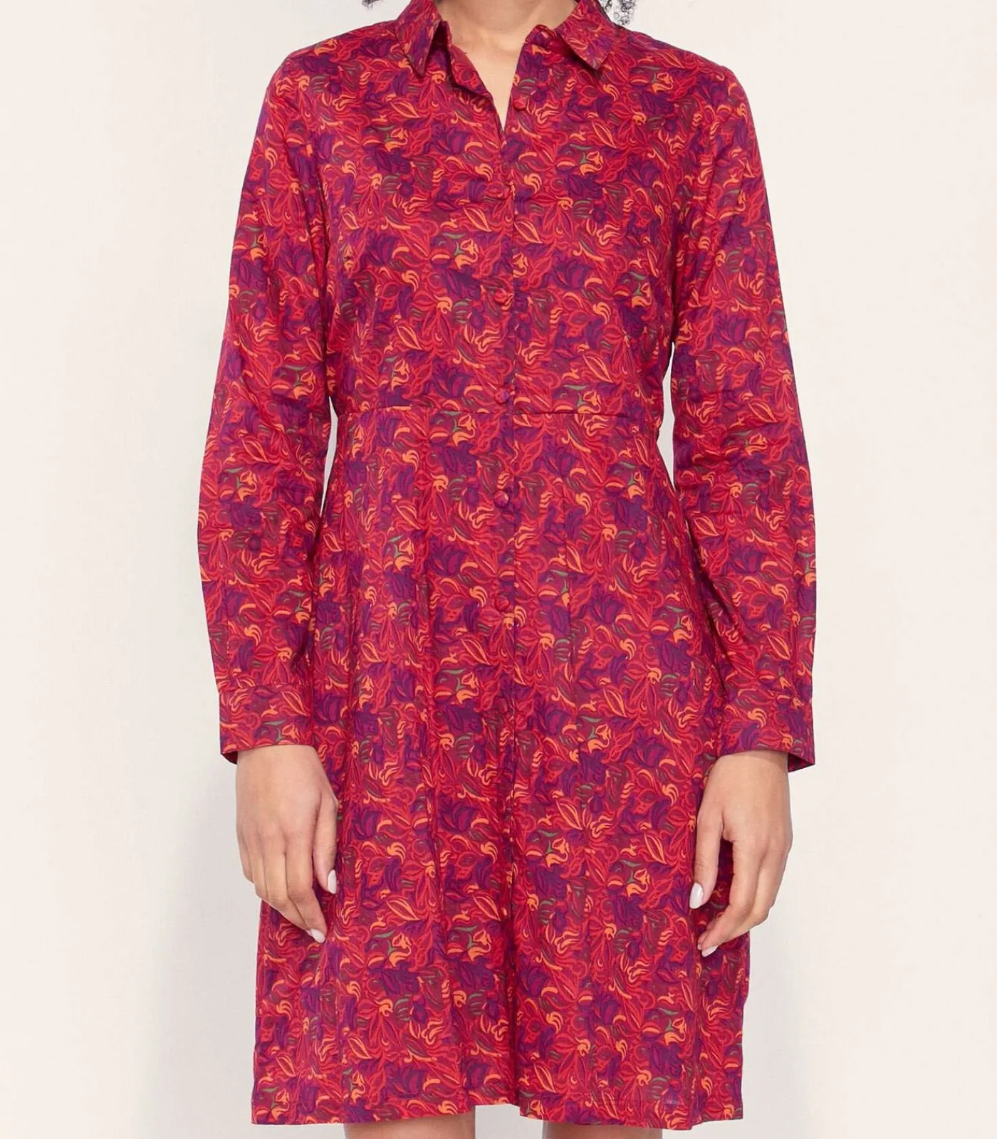 La Fiancée Overhemdjurk AGRA cherryRed Online
