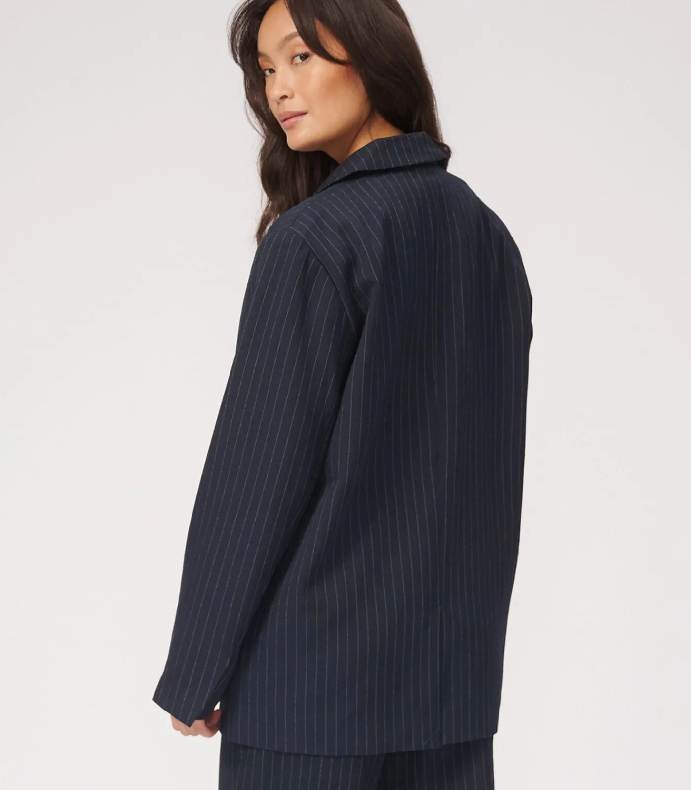 TeeShoppen Oversized Blazer navyBlue Online