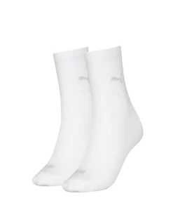 PUMA 2-paar ademende mesh sport sokken - Dames - Dunne katoenen zomer sportsokken white Hot
