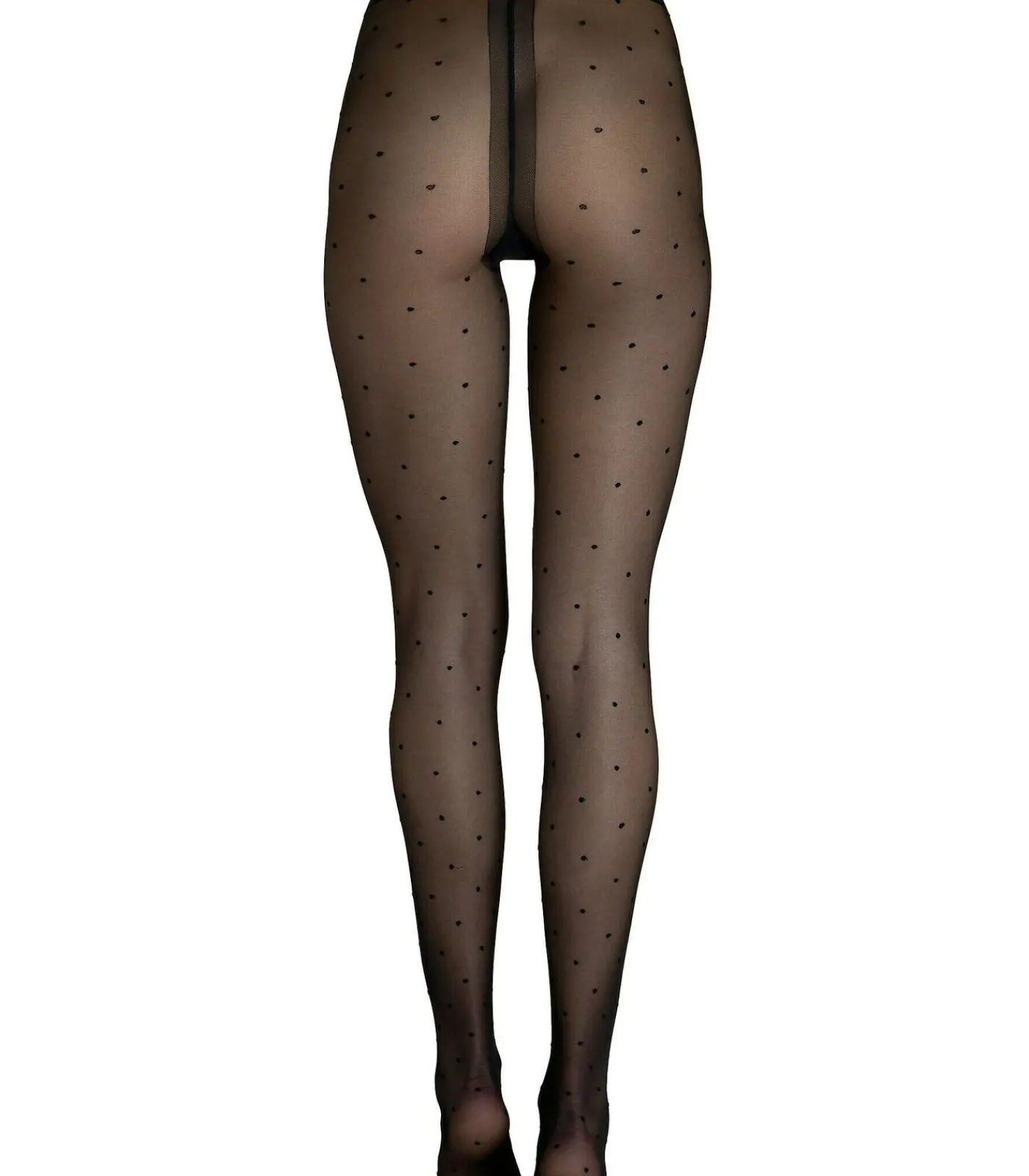 LISCA Panty 20 DEN met stippen Fashion Dots zwart black Best