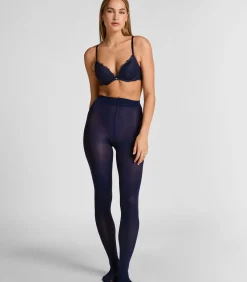 Hunkemöller Panty 50 Denier Velvet Touch blue Discount