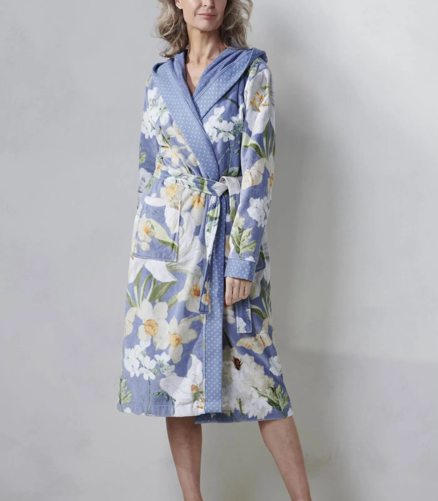 ESSENZA PERRI ROSALEE - Badjas blue Sale