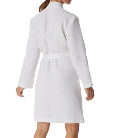 SCHIESSER Piqué - Organic Cotton - badjas white New