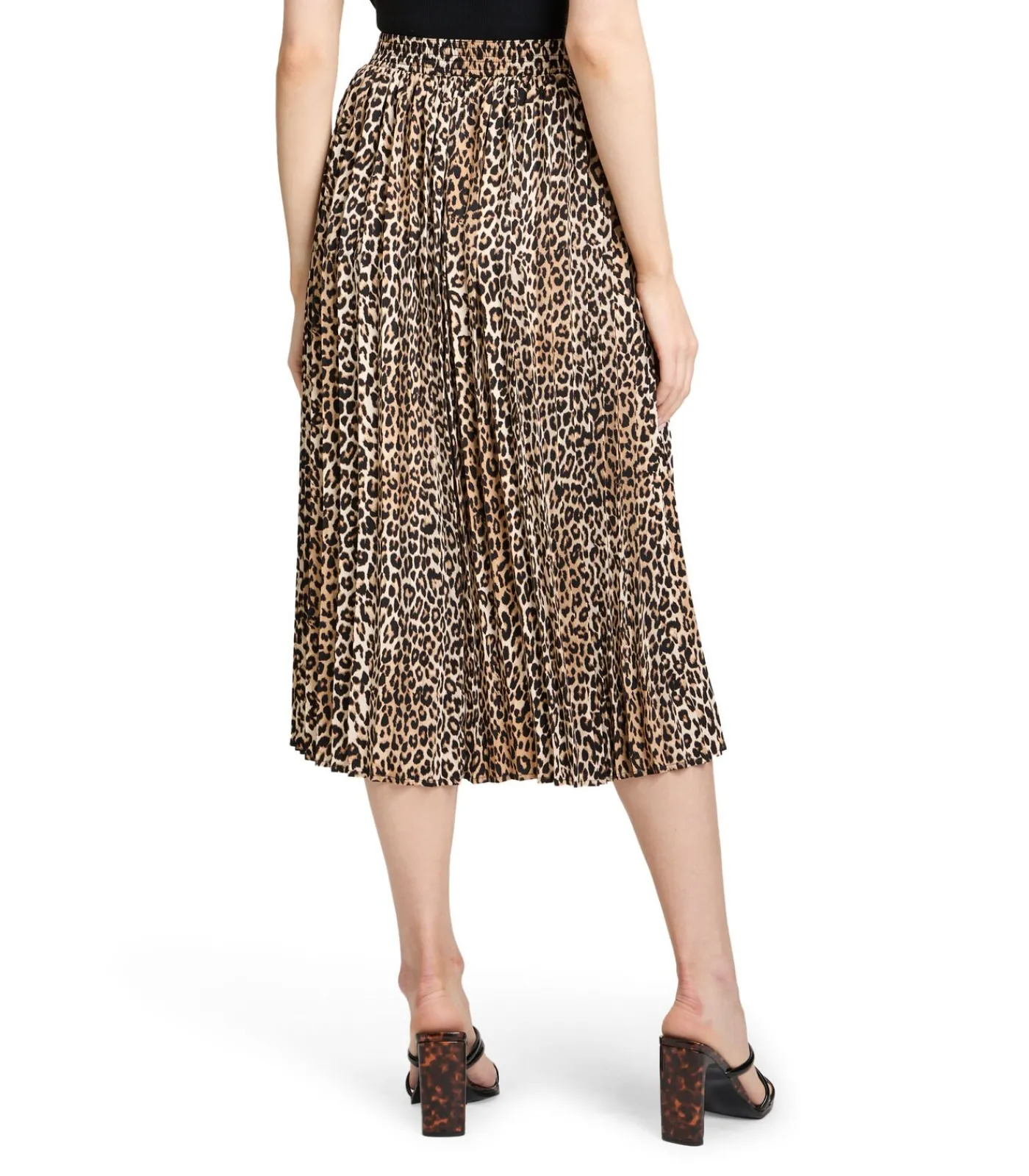 Betty Barclay Plissérok beige/blackMulticolor Hot