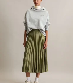 Marc O’Polo DENIM Plooirok A-vorm antraciteGrey