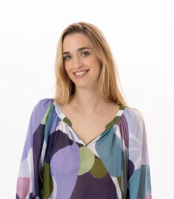 LE CHAT PORQUEROLLES katoenen kaftan 940 multicolor Outlet