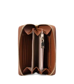 LAURENT DAVID Portefeuille ESTEE cognac camel Hot