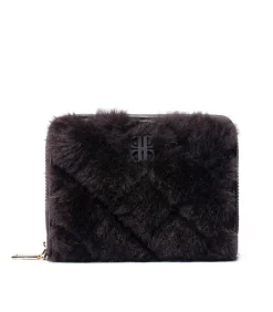 LAURENT DAVID Portefeuille GLORIA dark brown darkBrown New