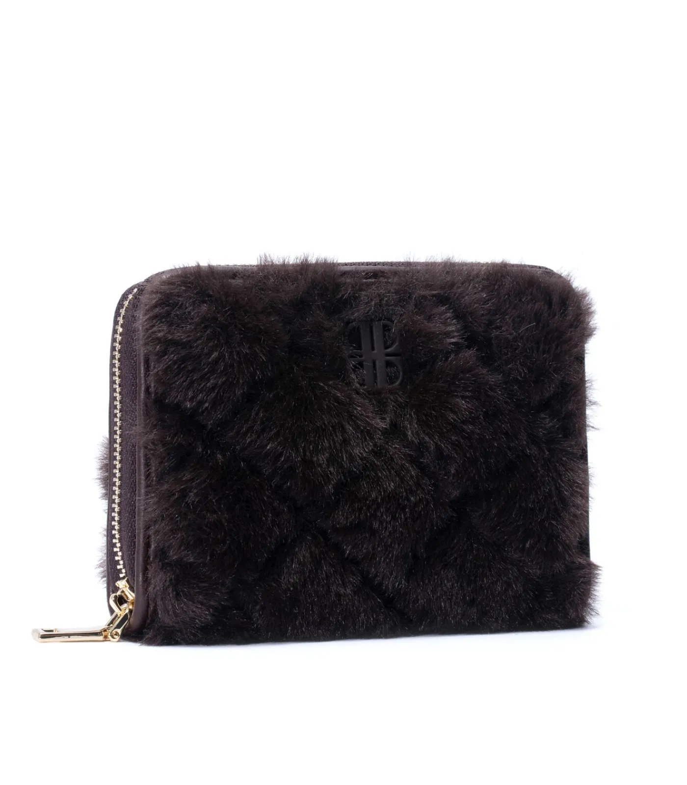 LAURENT DAVID Portefeuille GLORIA dark brown darkBrown New