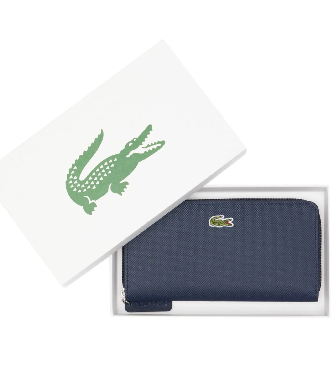 LACOSTE Portemonnee L1212 Core Essential Money Pieces darkBlue Sale