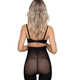 Bye Bra Powermesh Hoge Taille Short black Discount