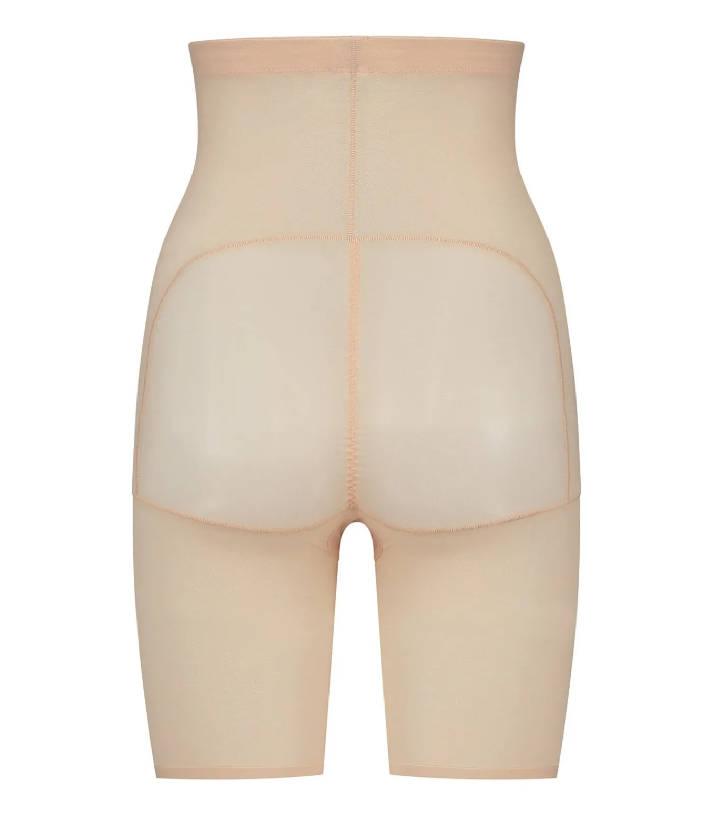 Bye Bra Powermesh Hoge Taille Short beige Clearance