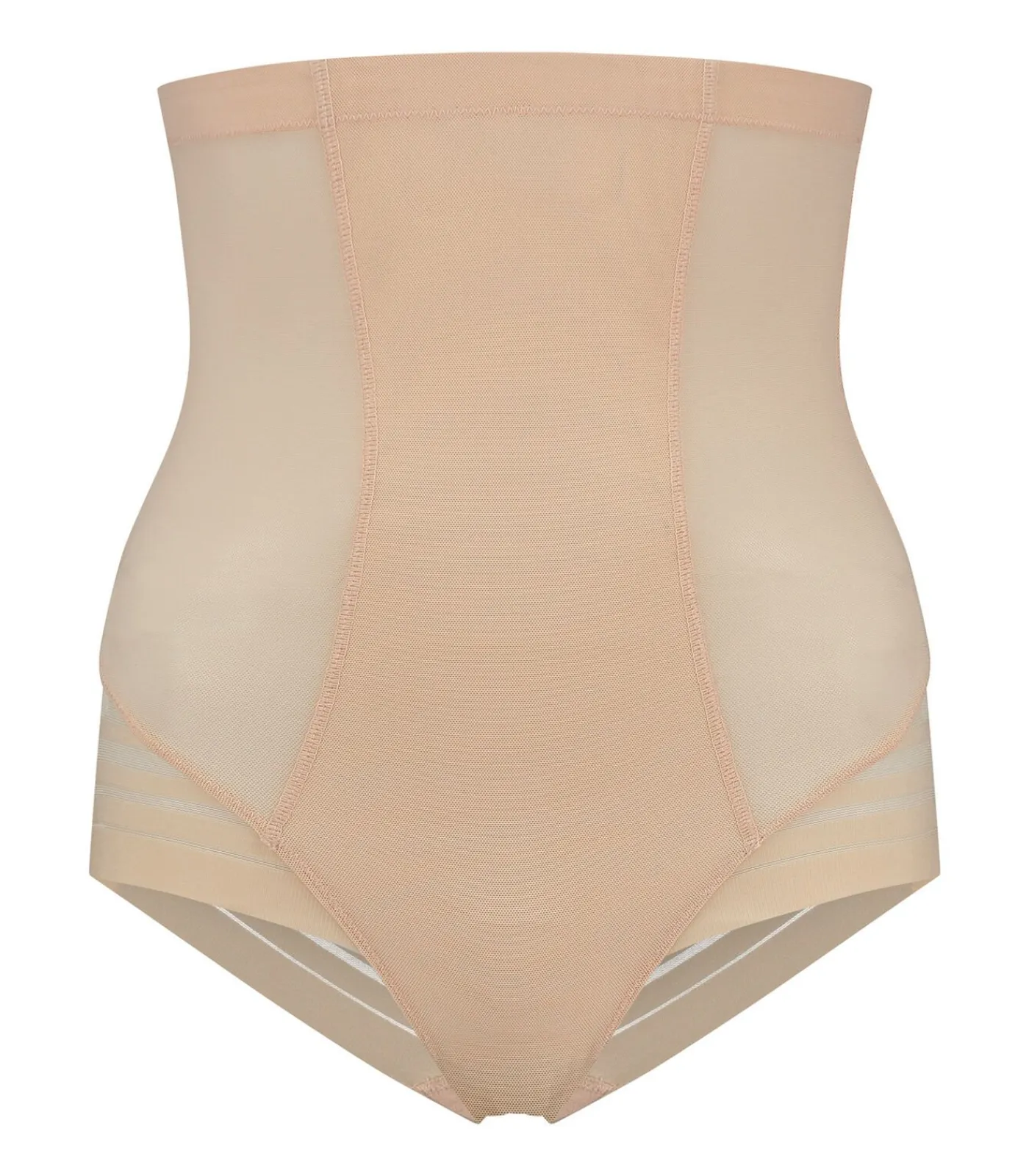 Bye Bra Powermesh Hoge Taille Slip beige New