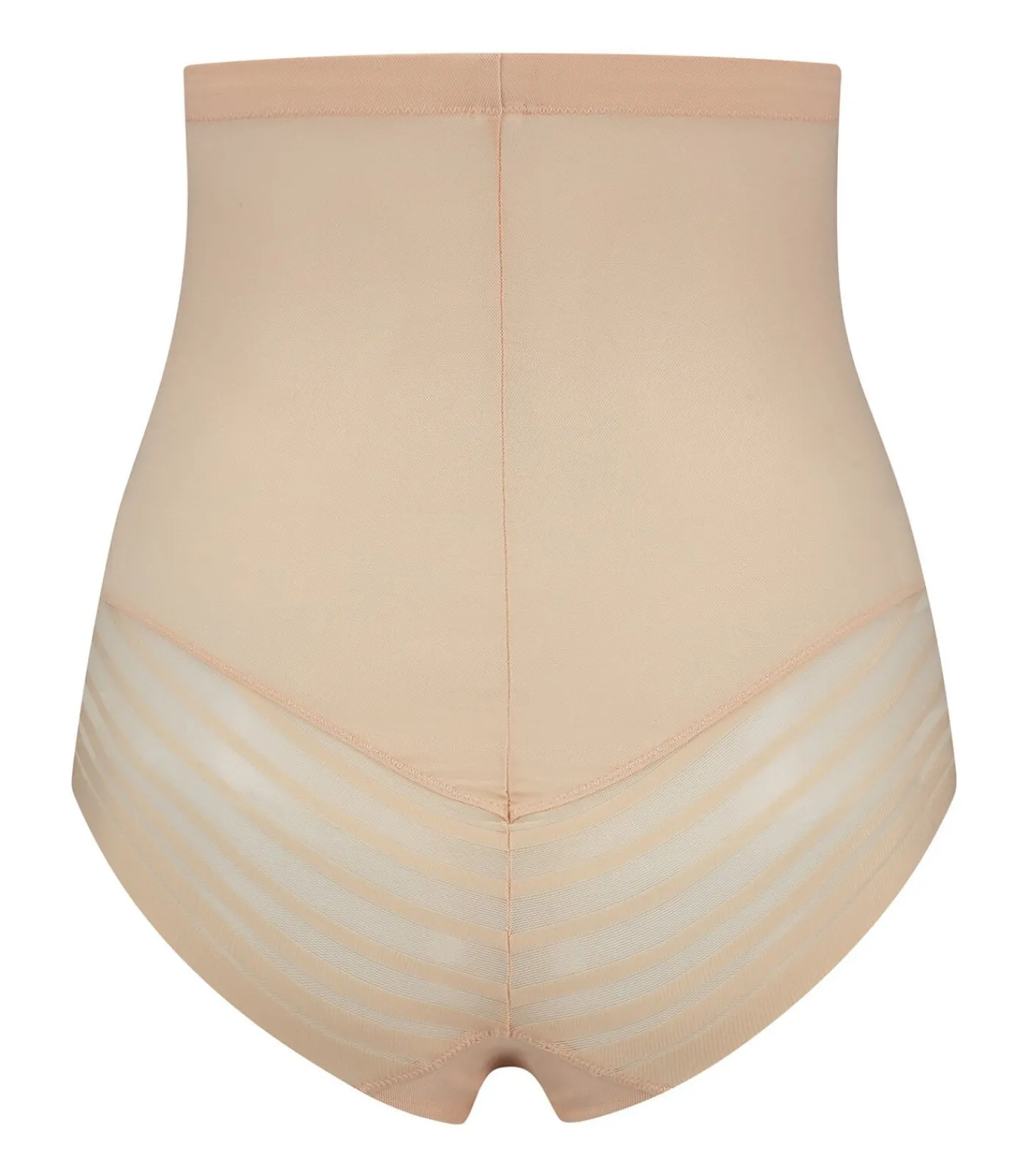 Bye Bra Powermesh Hoge Taille Slip beige New