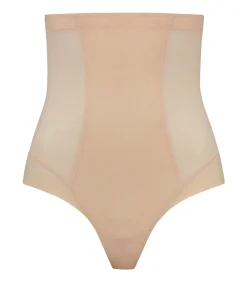 Bye Bra Powermesh Hoge Taille String beige Best