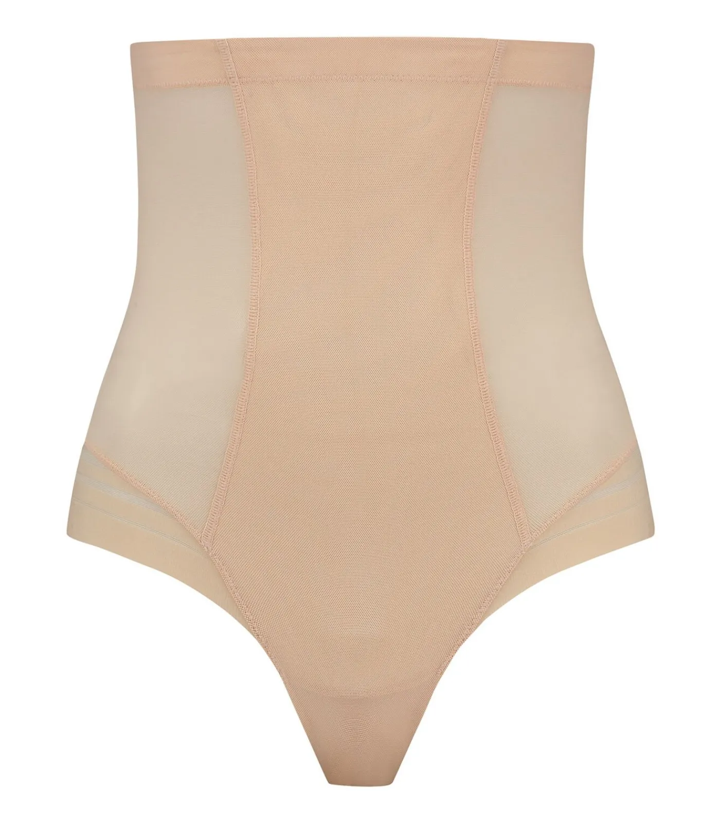 Bye Bra Powermesh Hoge Taille String beige Best