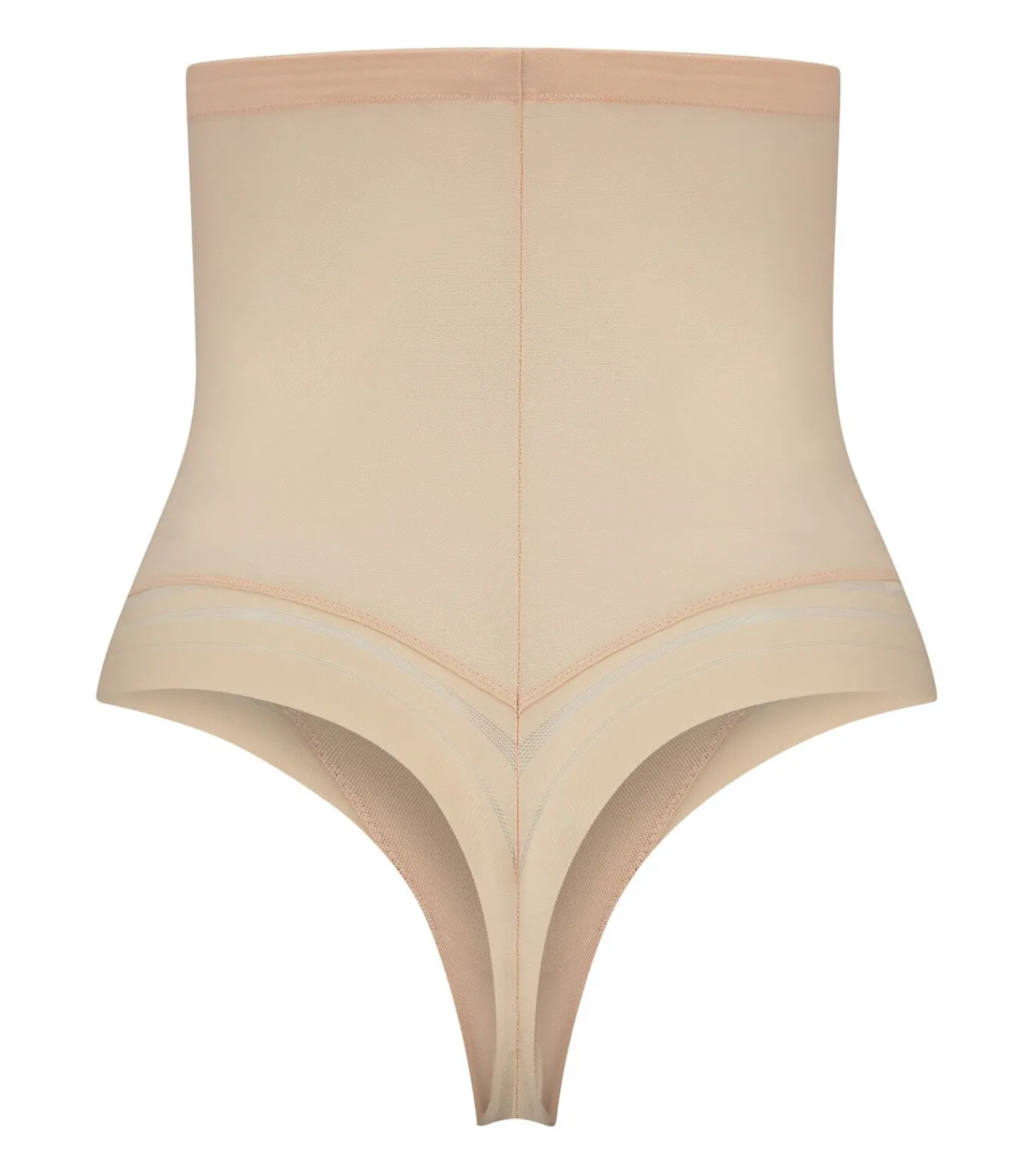 Bye Bra Powermesh Hoge Taille String beige Best