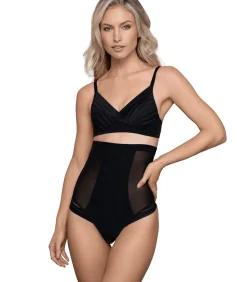 Bye Bra Powermesh Hoge Taille String black Online