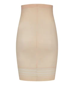 Bye Bra Powermesh Rok Met Hoge Taille beige