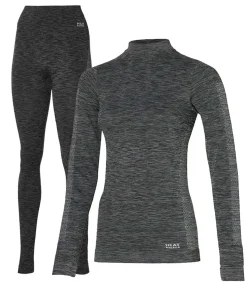 Heatkeeper Premium Complete Thermoset Dames Zwart Melange black Sale