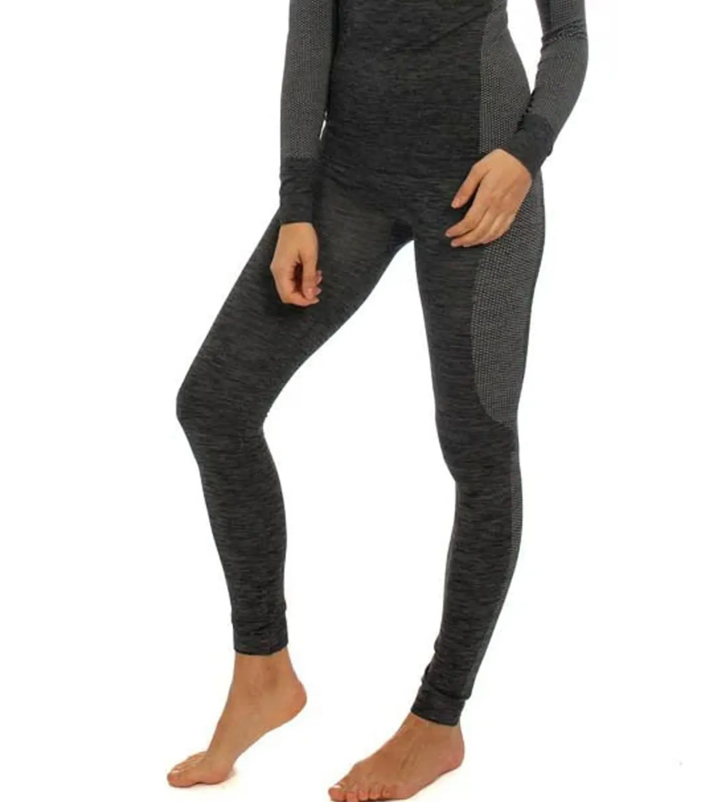 Heatkeeper Premium Thermolegging Dames Zwart Melange black Online