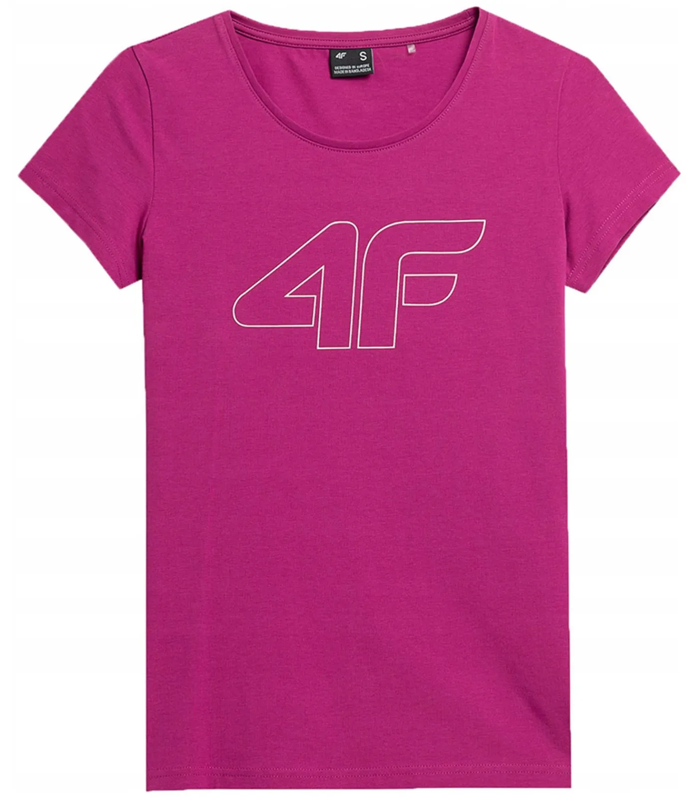 4F PRINTED - T-shirt - Roze pink Hot