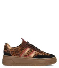 PS Poelman ANEMONE Dames Sneakers black/blackMulticolor/multicolor/red Sale