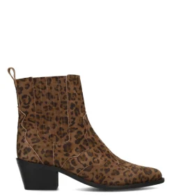 PS Poelman TARTOR Dames Enkellaarzen brown New