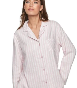 SELMARK Pyjama broek shirt lange mouwen P105 OXFORD pink Online
