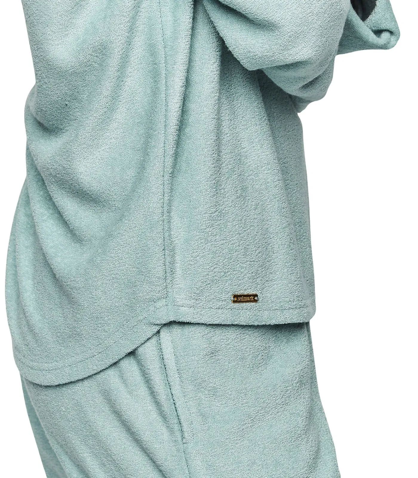 SELMARK Pyjama broek top lange mouwen P103 CUDDLY green Online