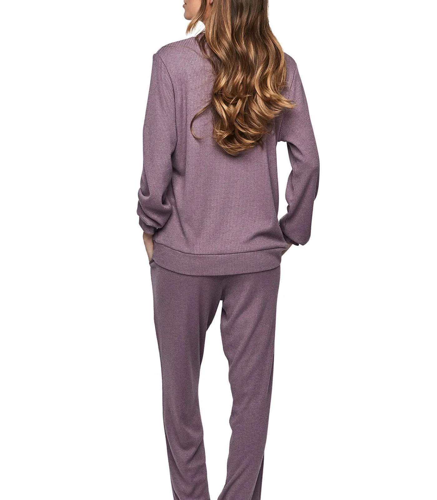 SELMARK Pyjama broek top lange mouwen P106 CLOUD NINE purple Online