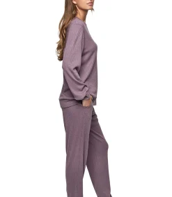 SELMARK Pyjama broek top lange mouwen P106 CLOUD NINE purple Online