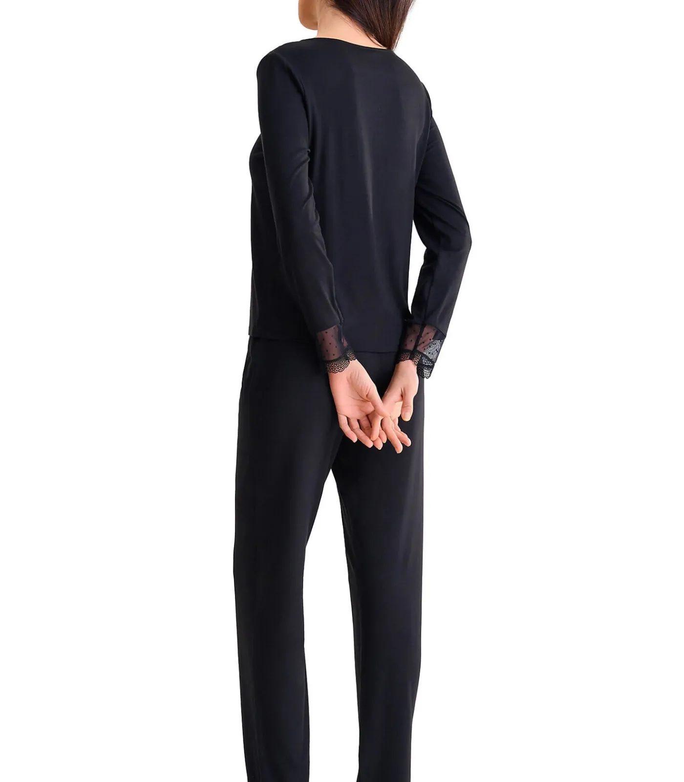 LISCA Pyjama broek top lange mouwen ROXANNE black New