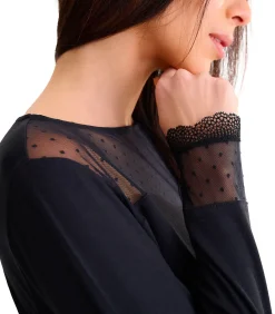 LISCA Pyjama broek top lange mouwen ROXANNE black New