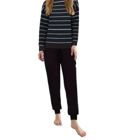 Tom Tailor pyjama lange broek xanthi black Online