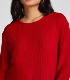 Hunkemöller Pyjama top Jersey red Hot