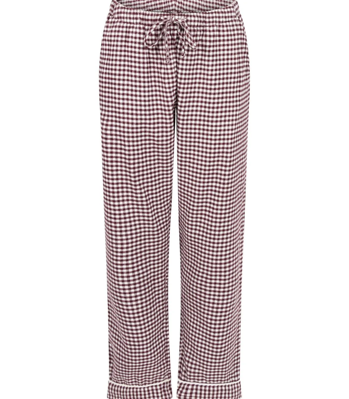 Hunkemöller Pyjamabroek Flannel purple Outlet