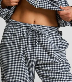 Hunkemöller Pyjamabroek Flannel blue New