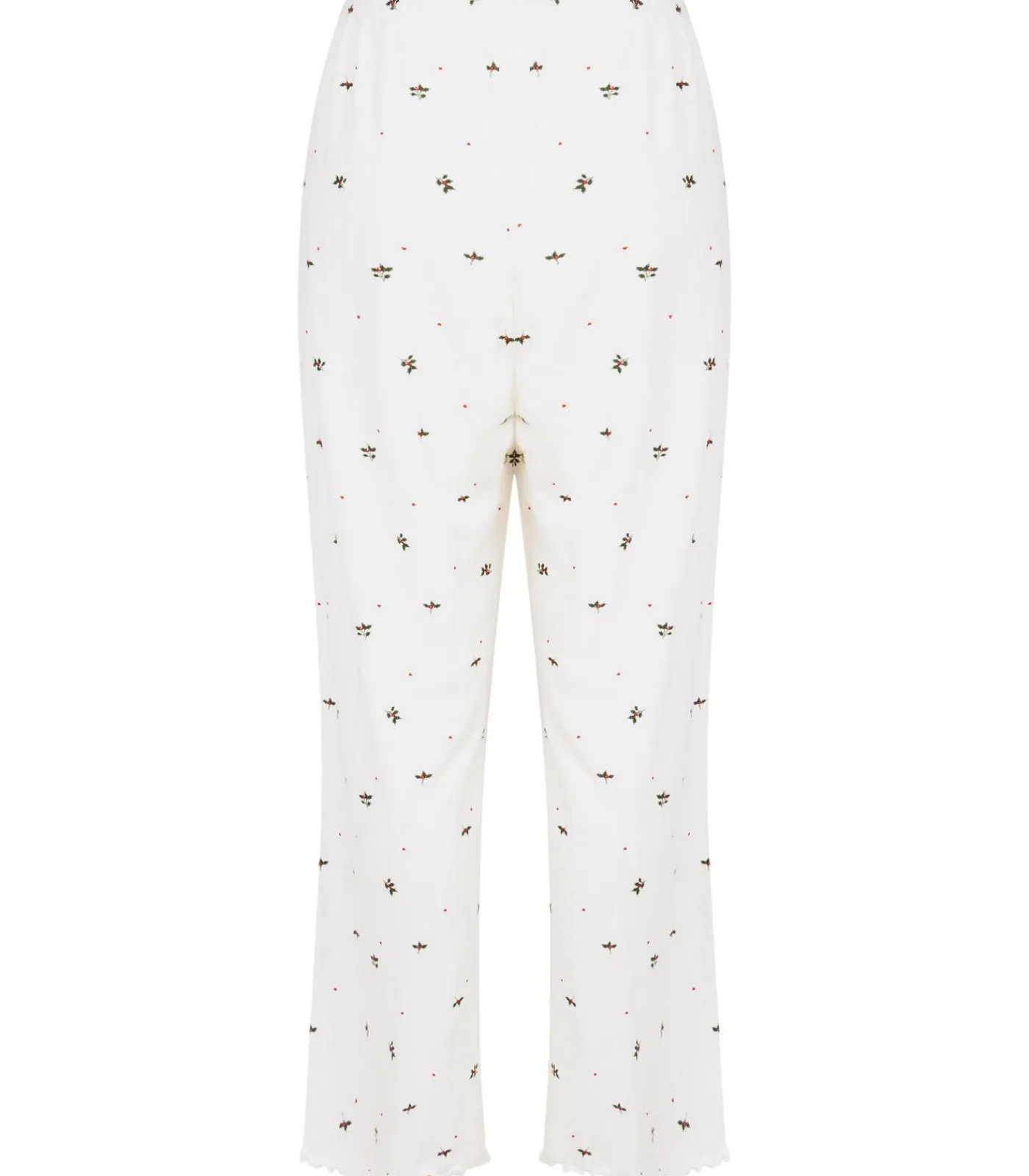 Hunkemöller Pyjamabroek Pointelle white Online