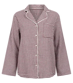 Hunkemöller Pyjamatop Flanel Essentials purple Best