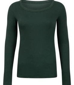 Hunkemöller Pyjamatop Katoen green Best