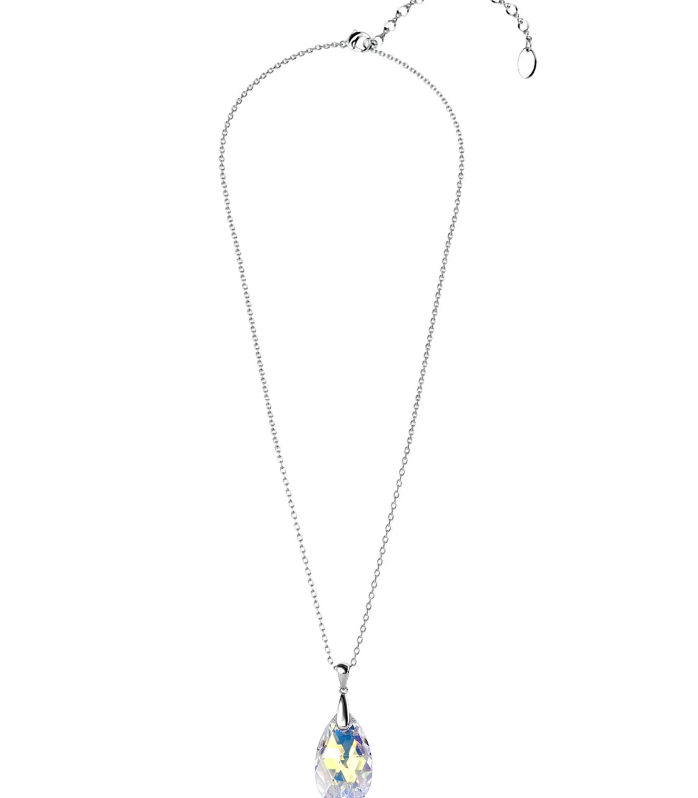MYC-Paris Raindrop hangers - Oostenrijks kristal van zeer hoge kwaliteit silver/white Discount